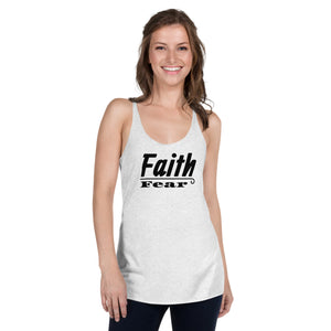 "Faith Over Fear" Women's Racerback Tank