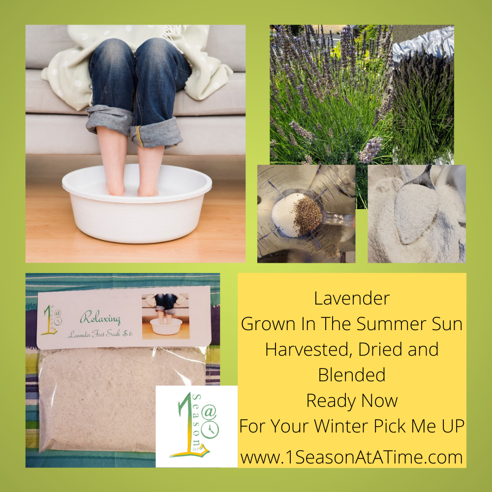 Relaxing Lavender Foot Soak - The Perfect Just For You Moment