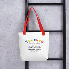 Load image into Gallery viewer, A Tote Bag For Your Rockstar Teacher